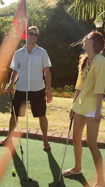 St Thomas Resorts golf practice facility