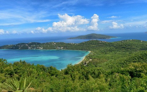 Areal View of East St. Thomas
